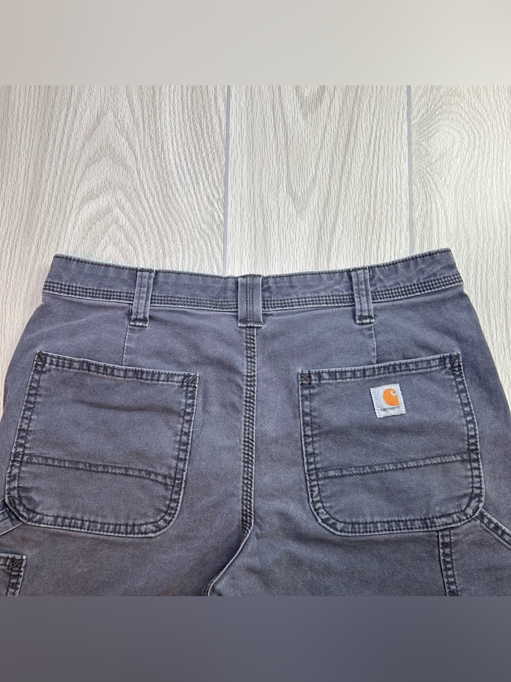 Carhartt Women’s 6 Original Fit Crawford Shorts Gray Rugged Flex Utility Outdoor - Picture 6 of 11